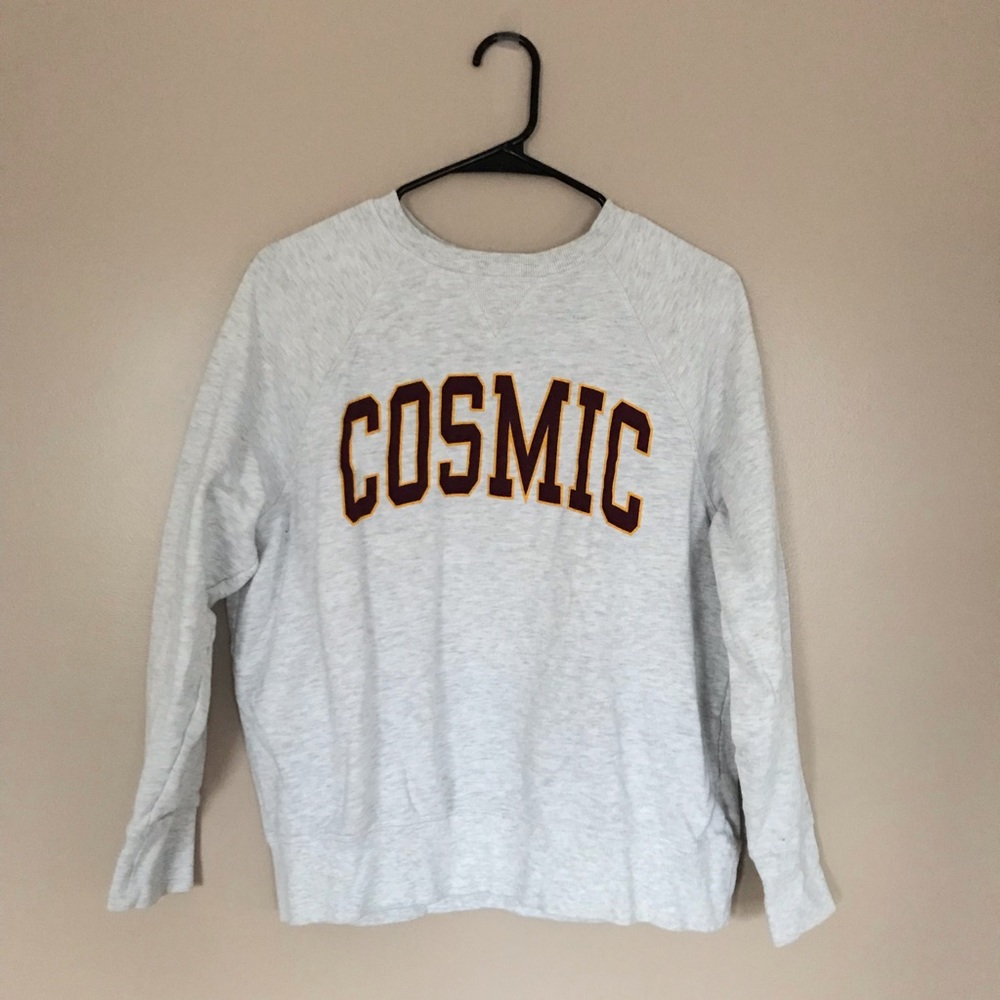 cosmic crewneck sweatshirt